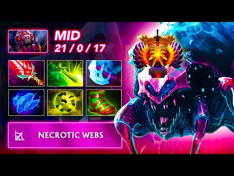 [7.38C] ABSOLUTELY BROKEN 🩸 Broodmother MID | Full Gameplay Dota Class