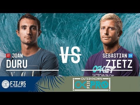 Joan Duru vs. Sebastian Zietz - Round Five, Heat 3 - Outerknown Fiji Pro 2017