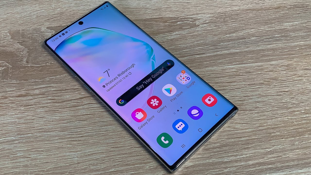 Samsung Galaxy Note 10+ 5G Accessibility Settings