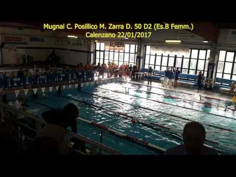 Mugnai C. Posillico M. Zarra D. 50 D2 (Es. B Femm.) - Calenzano 22/01/2017