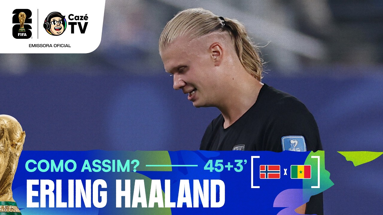 NÃO HAALAND! O GOLEIRO DE SENEGAL ERROU, MAS O ATACANTE PERDEU A OPORTUNIDADE!