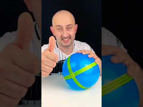 How to make a ball from a balloon #shorts Life hack