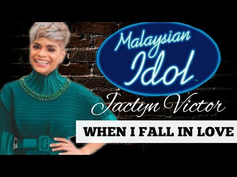 Jaclyn Victor - When I Fall In Love (Malaysian Idol 2004)