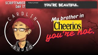 Talktober 2025 - Day 17: You're beautiful [Platonic friend] [Bro encouragement]