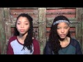 Beyonce Pretty Hurts COVER Chloe & Halle 