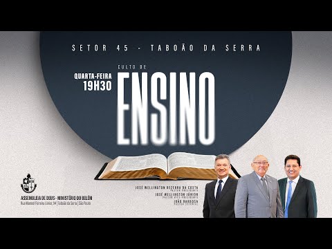 Culto de Ensino 12 11 2025