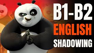 Shadowing English with Kung Fu Panda 4 | Speak like a Native with a Cartoon Ep.4