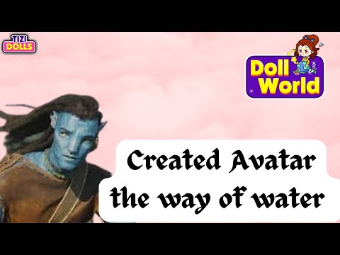 Avatar: The Way of Water in Tizi Dolls 😍💙 |Doll World| #tizi #trending #dolls #video #avatar #life