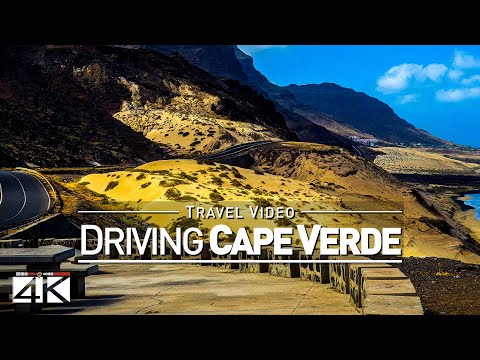 【4K】30 MINUTES | Driving São Vicente (Cape Verde) on a Motorbike | 2020 | Mindelo | UltraHD Video