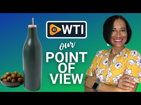 Grace Homewares Olive Oil Dispenser Bottle Stoneware Ceramic - WTI product video review