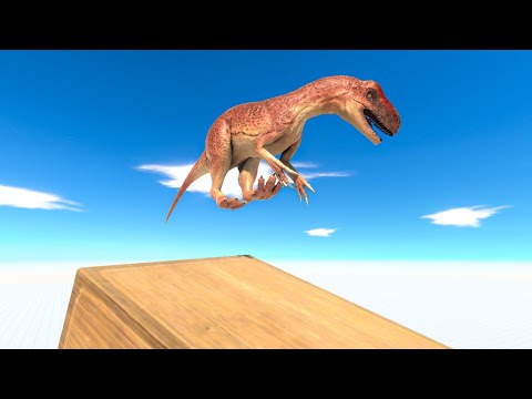 UNITS on BRACHIOSAURUS SEESAW Animal Revolt Battle Simulator