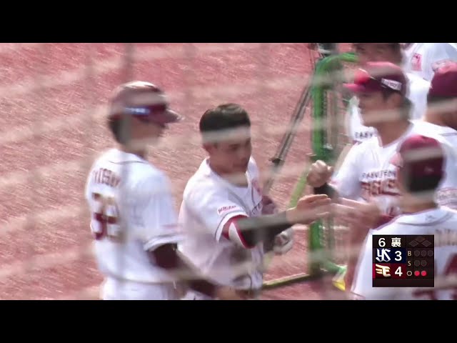 【ファーム】積極的なバッティング!! イーグルス・陽柏翔 レフトへ勝ち越しのタイムリーヒットを放つ!! 2025年9月21日 東北楽天ゴールデンイーグルス 対 東京ヤクルトスワローズ