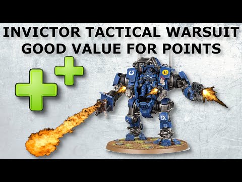 Invictor Tactical Warsuit - Good value unit | Space Marines Warhammer 40k