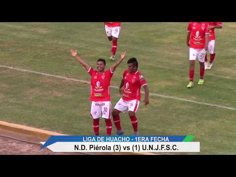 N.D. PIÉROLA (3) vs (1) UNJFSC - LIGA DE HUACHO - 1ERA FECHA/2019.