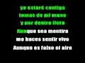 KARAOKE SIN BANDERA MIENTES TAN BIEN ...