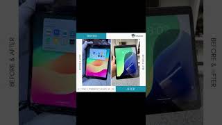 Before & After: Tablet Cracked Screen Replacement Service