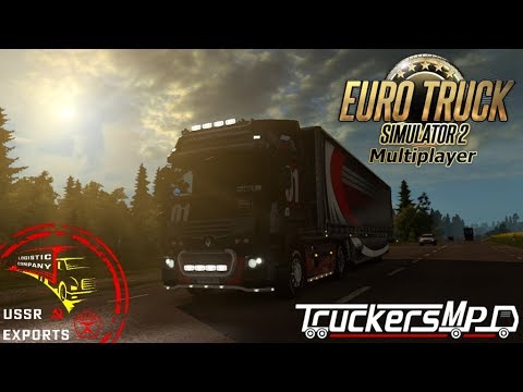 Euro Truck Simulator 2 Мультиплеер ☭ конвой USSR exports, Renault Premium V8