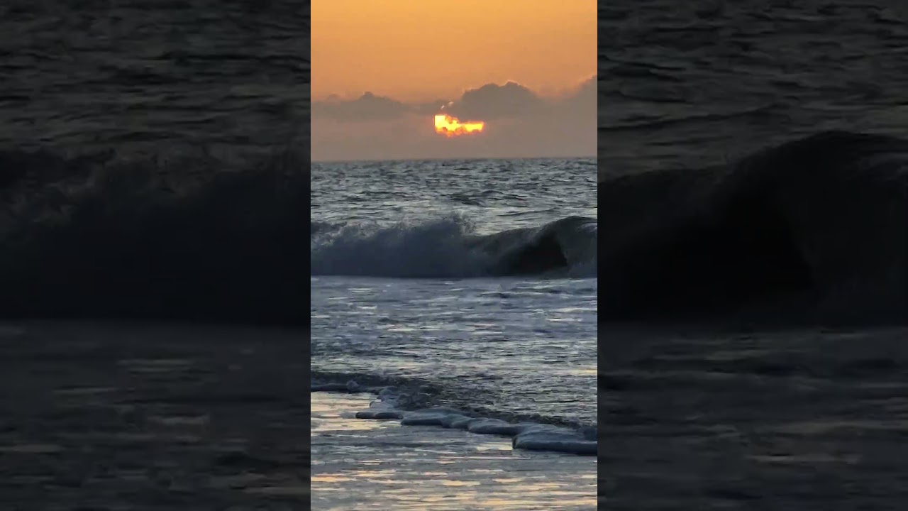 Ocean Sunrise Above the Clouds Part One