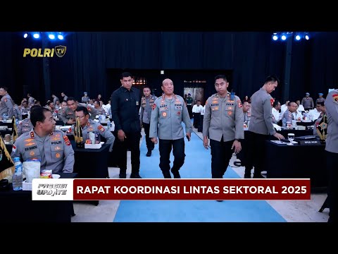 PRESISI UPDATE: POLRI RAPAT KOORDINASI LINTAS SEKTORAL KESIAPAN PENGAMANAN NATARU 15/12/25 (14.00)