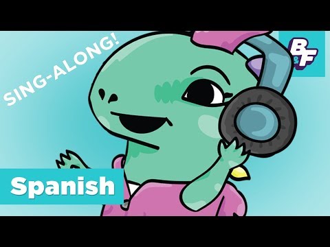 Learn Basic Shapes In Spanish Sing-Along Song | BASHO & FRIENDS 4k Learning | Las formas