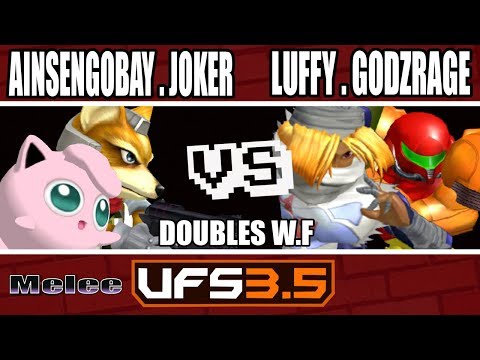 UFSmash 3.5 - Melee - Aisengobay/Joker VS Luffy/Godzrage - Winners Final