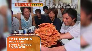 Download lagu VARIETY SHOW JEPANG PALING LEGEND, SIAP JADI TEMEN WEEKEND KAMU! 'TV CHAMPION' MULAI 7 JUNI DI GTV mp3