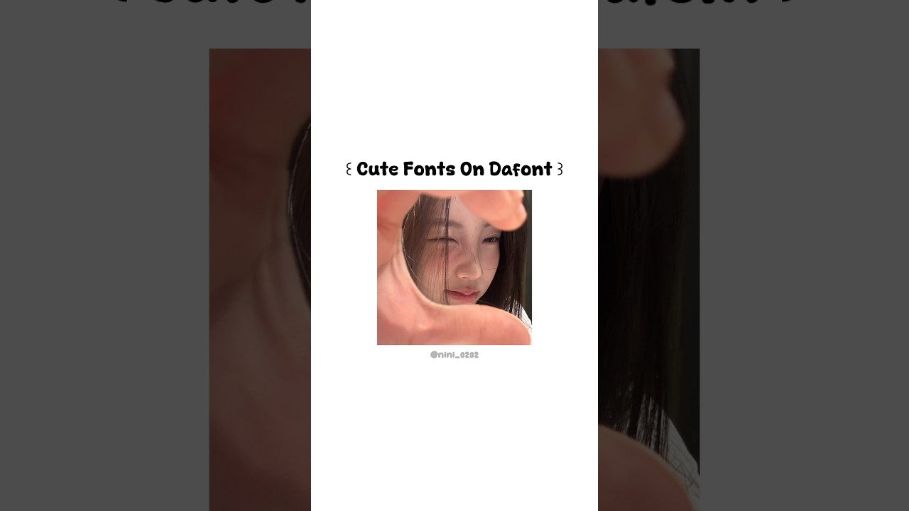 Cute Fonts On Dafont🍓#explore #explorepage #fonts #dafont #viralvideo #viral #aesthetic #cutecore