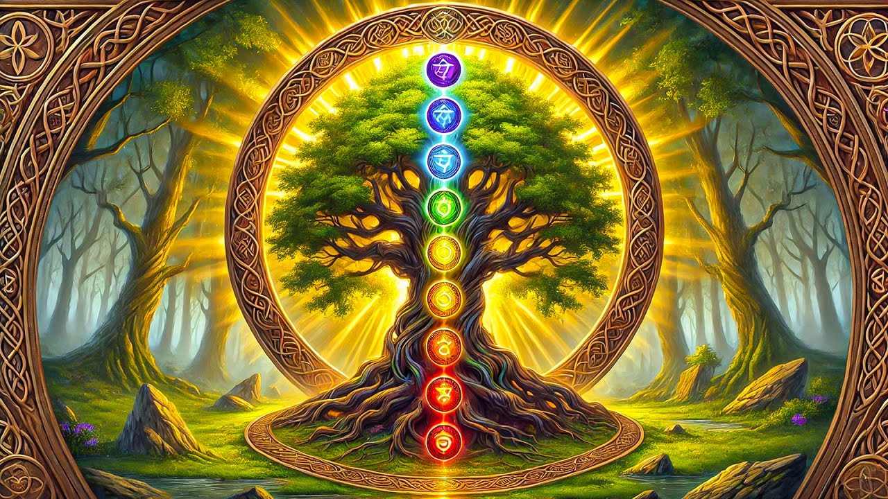 TREE OF LIFE 🌳 CLEANS THE AURA AND SPACE ✨ ATTRACT PROSPERITY LUCK & LOVE, HEAL ROOT CHAKRA #4