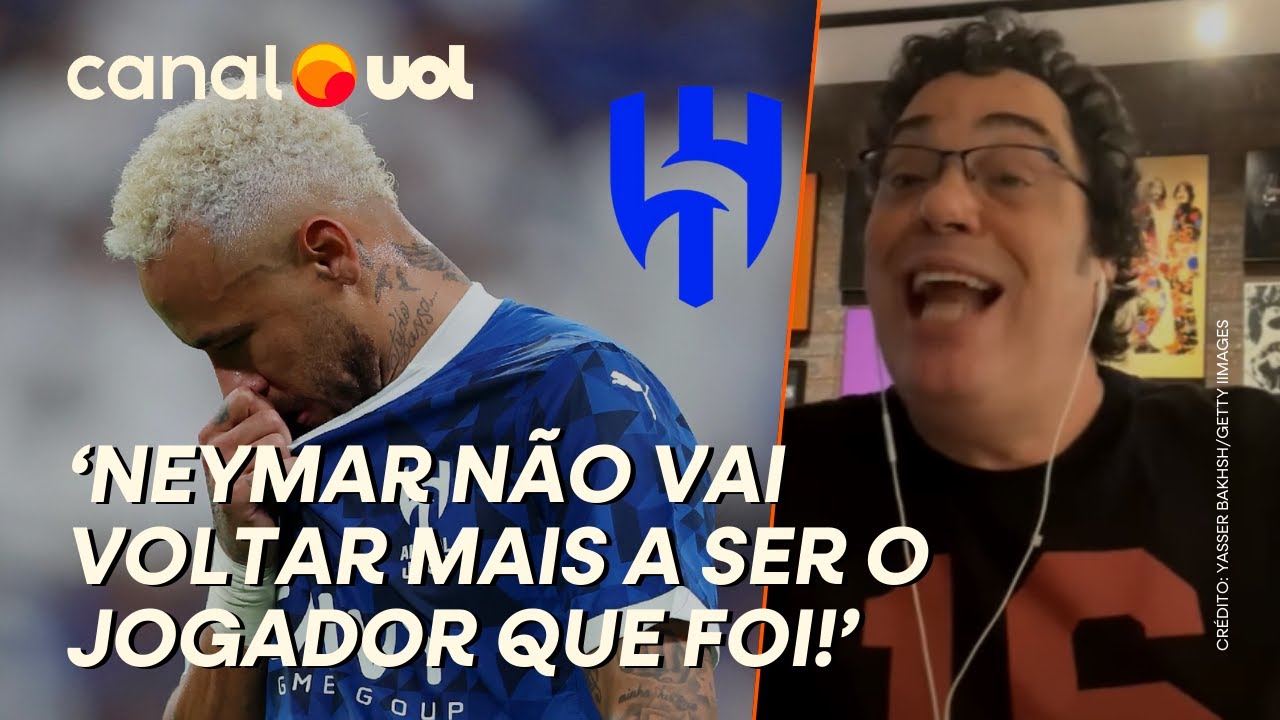 CASAGRANDE DETONA NEYMAR: 'RECUPERAÇÃO DO JOELHO É COMO CUIDAR DE UM BEBÊ, COISA QUE ELE NÃO FEZ'