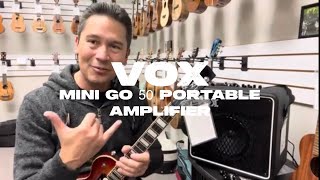 Video thumbnail for VOX Mini Go 50 Portable Combo Amplifier Demo/Review at Aloha City Ukes by Aloha City Ukes