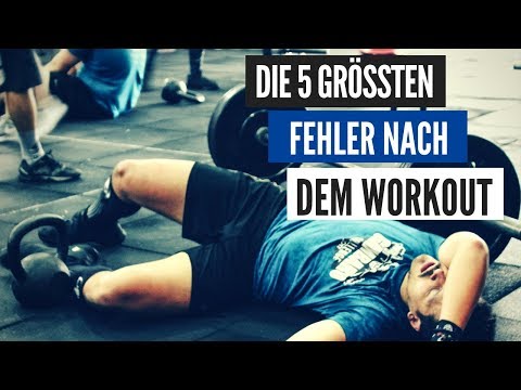 Die 5 größten FEHLER nach dem Workout