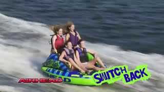 Airhead Watersports Switch Back Tube - Comfortable Inflatable Backrest