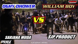 Download lagu OGHY DHOWER VS WILLIAM BOY | SARJANA MUDA VS SJP PRODUCT | LAGA JAMBRET 500m mp3