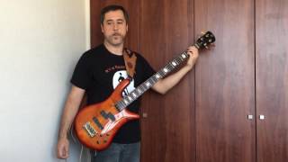 Marillion Gazpacho bass cover