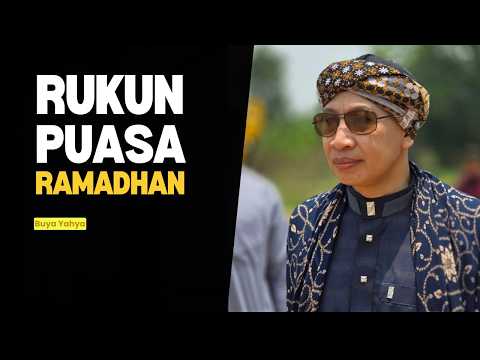Rukun Puasa Ramadhan - Buya Yahya