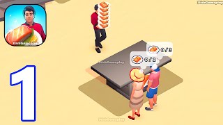 Beach Buffet - Gameplay Walkthrough Part 1 Idle Beach Restaurant Manager (iOS, Android Gameplay)