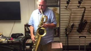 Video thumbnail for Selmer mark vi low a baritone saxophone for sale by Lock R