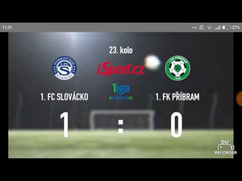 SLOVÁCKO - PŘÍBRAM 1:0 /SESTŘIH UTKÁNÍ