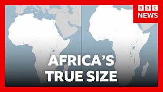 UN votes to adopt new world map to reflect Africa's true size | BBC News