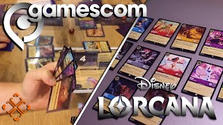 Opening Lorcana Card Packs At Gamescom 2023