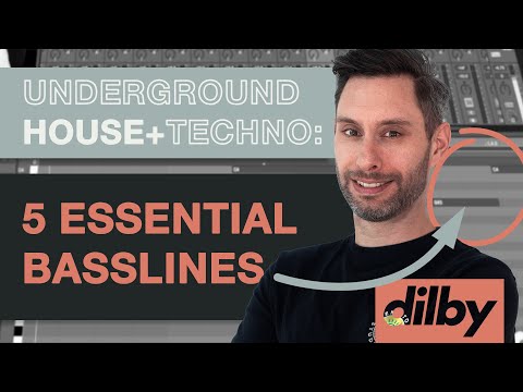 5 Essential Bass Patterns for Underground House and Techno