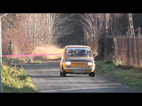 Bartosz Grochmal / Krzysztof Grochmal - Fiat 126p - Super OeS "BARBÓRKA 2011" Biecz 11-12-2011