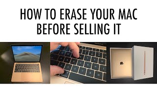 HOW TO ERASE A MAC COMPUTER BEFORE SELLING IT