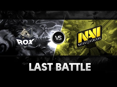 Last battle by Na'Vi vs RoX.KIS (Game 2) @ HyperX D2L Western Challenge