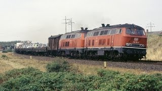 preview picture of video 'anno 1990 mit dem Autozug von Kornwestheim nach Sylt'