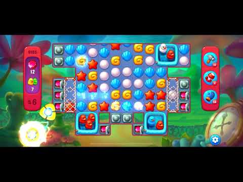 Fishdom Hard level 6185 no boosters