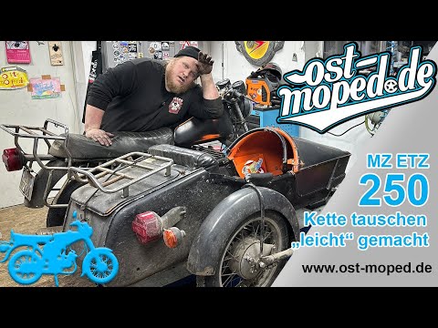 MZ ETZ 250 | Chain fiasco - Sometimes things get worse than expected! | ost-moped.de