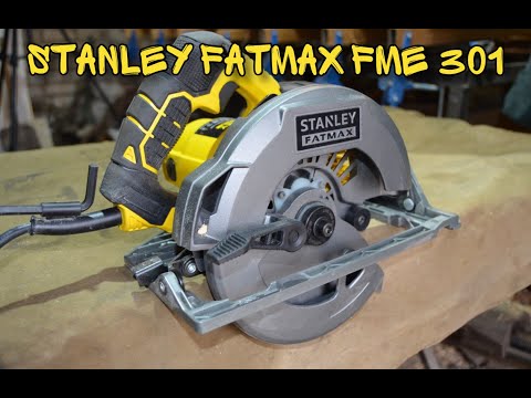Stanley Elektrinis diskinis pjūklas 190 mm, 1650 W video