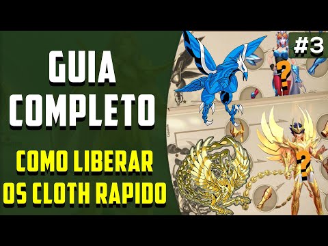 MELHORES CLOTH REPAIR DO JOGO! GUIA COMPLETO! #3 - Saint Seiya Awakening
