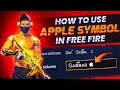 How To Use Apple Symbol In Android || How To Show Apple Logo In Free Fire Name || FF Apple Symbol